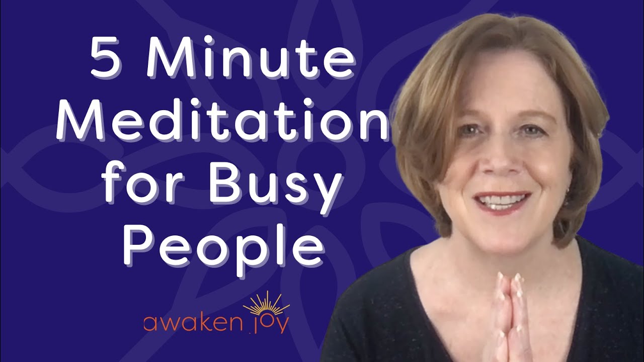 5-Minute Mindfulness Practices for Busy People