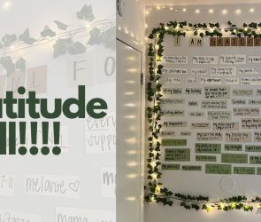 How to Build a Gratitude Wall for Daily Positivity