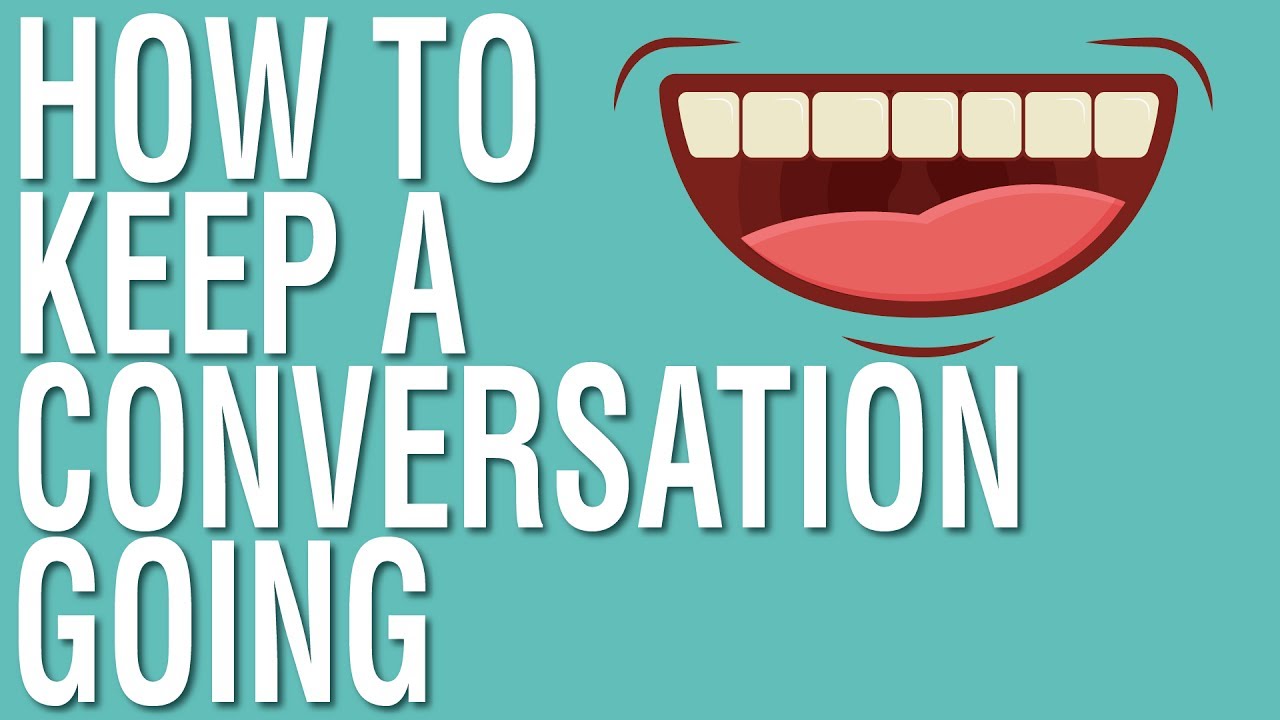 how to hold a conversation