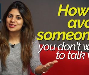 how to politely say you don't want to talk