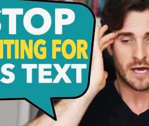 what to say when someone doesn't reply to text